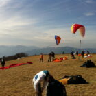 Airzone Memberfliegen Gleitschirme bei Startplatz